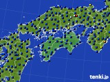 2015年11月29日の四国地方のアメダス(日照時間)