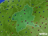 2015年11月29日の群馬県のアメダス(日照時間)