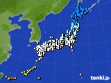 アメダス実況(気温)(2015年11月29日)