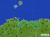 2015年11月30日の鳥取県のアメダス(日照時間)