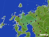 2015年11月30日の佐賀県のアメダス(日照時間)