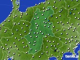 2015年11月30日の長野県のアメダス(気温)