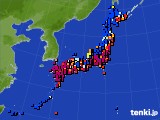 アメダス実況(日照時間)(2015年12月01日)