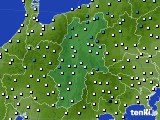 長野県のアメダス実況(気温)(2015年12月01日)