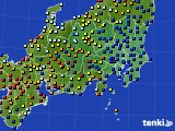 関東・甲信地方のアメダス実況(日照時間)(2015年12月02日)