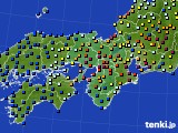 近畿地方のアメダス実況(日照時間)(2015年12月02日)