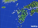 九州地方のアメダス実況(日照時間)(2015年12月02日)