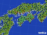 2015年12月03日の四国地方のアメダス(日照時間)