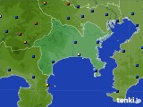 2015年12月03日の神奈川県のアメダス(日照時間)