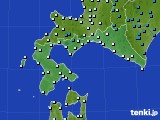 道南のアメダス実況(気温)(2015年12月03日)