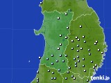 2015年12月04日の秋田県のアメダス(降水量)