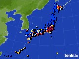 2015年12月04日のアメダス(日照時間)