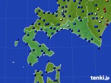 道南のアメダス実況(日照時間)(2015年12月04日)