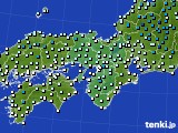 2015年12月04日の近畿地方のアメダス(気温)