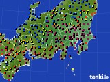 関東・甲信地方のアメダス実況(日照時間)(2015年12月05日)