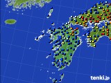 九州地方のアメダス実況(日照時間)(2015年12月05日)