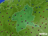2015年12月05日の群馬県のアメダス(日照時間)