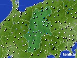 長野県のアメダス実況(気温)(2015年12月08日)