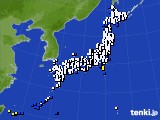 アメダス実況(風向・風速)(2015年12月08日)