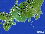 2015年12月11日の東海地方のアメダス(降水量)