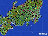 関東・甲信地方のアメダス実況(日照時間)(2015年12月12日)