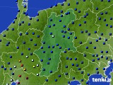 長野県のアメダス実況(日照時間)(2015年12月13日)