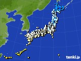 アメダス実況(気温)(2015年12月13日)