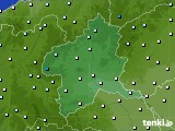 群馬県のアメダス実況(気温)(2015年12月13日)