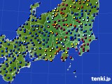 関東・甲信地方のアメダス実況(日照時間)(2015年12月15日)