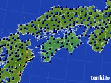 2015年12月15日の四国地方のアメダス(日照時間)