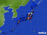 2015年12月15日のアメダス(日照時間)