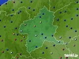 群馬県のアメダス実況(日照時間)(2015年12月16日)