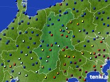 長野県のアメダス実況(日照時間)(2015年12月16日)