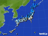 アメダス実況(気温)(2015年12月17日)