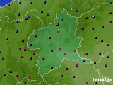 群馬県のアメダス実況(日照時間)(2015年12月18日)