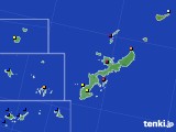 沖縄県のアメダス実況(日照時間)(2015年12月18日)