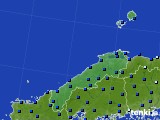 島根県のアメダス実況(日照時間)(2015年12月20日)