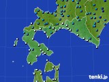 道南のアメダス実況(気温)(2015年12月21日)