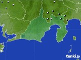 2015年12月23日の静岡県のアメダス(降水量)