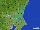茨城県のアメダス実況(日照時間)(2015年12月24日)