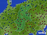 長野県のアメダス実況(日照時間)(2015年12月25日)