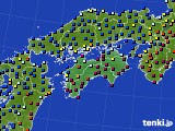 四国地方のアメダス実況(日照時間)(2015年12月26日)