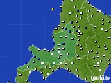 道央のアメダス実況(風向・風速)(2015年12月26日)