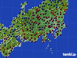 関東・甲信地方のアメダス実況(日照時間)(2015年12月29日)