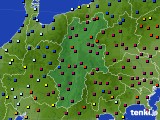 長野県のアメダス実況(日照時間)(2015年12月29日)