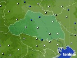 2015年12月29日の埼玉県のアメダス(風向・風速)