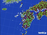 九州地方のアメダス実況(日照時間)(2015年12月30日)