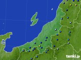 2016年01月01日の新潟県のアメダス(積雪深)