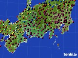 2016年01月01日の東海地方のアメダス(日照時間)