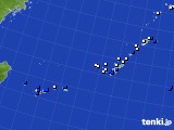 沖縄地方のアメダス実況(風向・風速)(2016年01月01日)